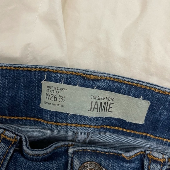 Blue high waisted jeans - Picture 3 of 6